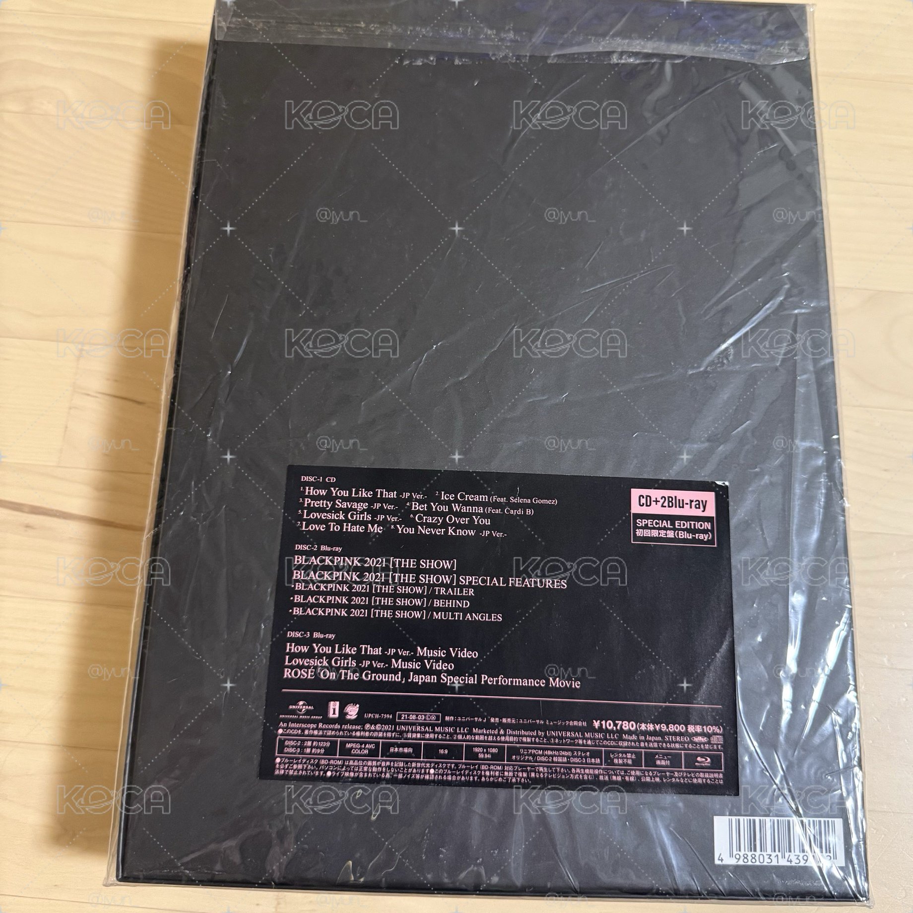 THE ALBUM 日本初回特別版藍光全專