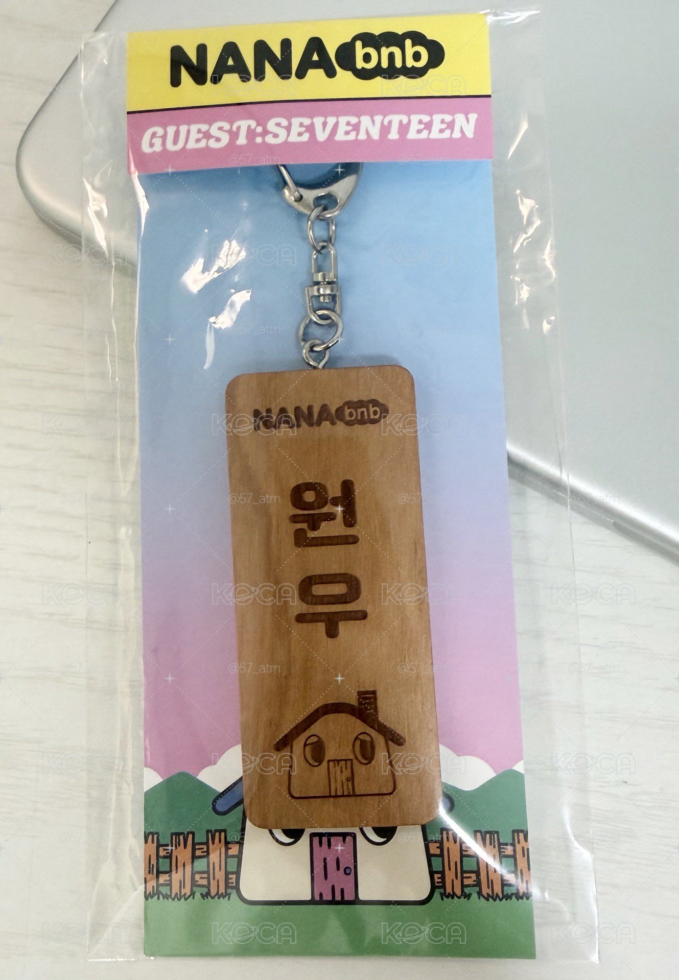 NANA bnb 鑰匙圈吊飾-圓