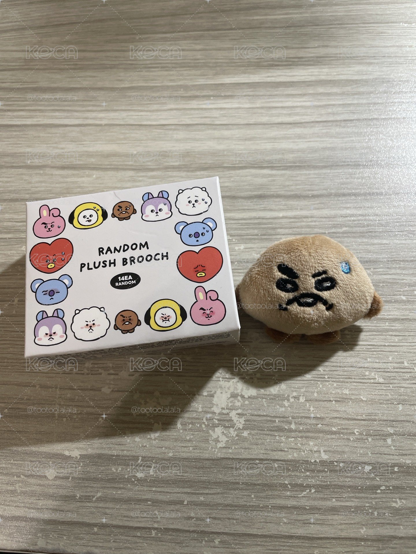 BT21別針盲盒
