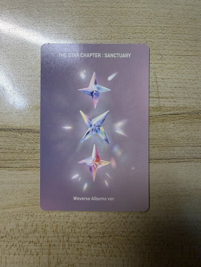 TXT 迷七 SANCTUARY Weverse專卡 休寧凱 夜景自拍