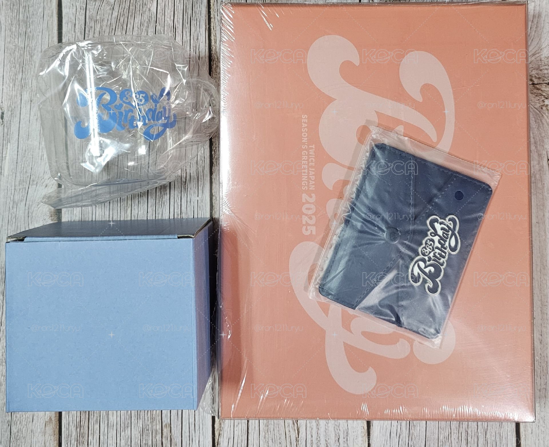 TWICE 2025 BIRTHDAY 365 JAPAN SEASON'S GREETINGS