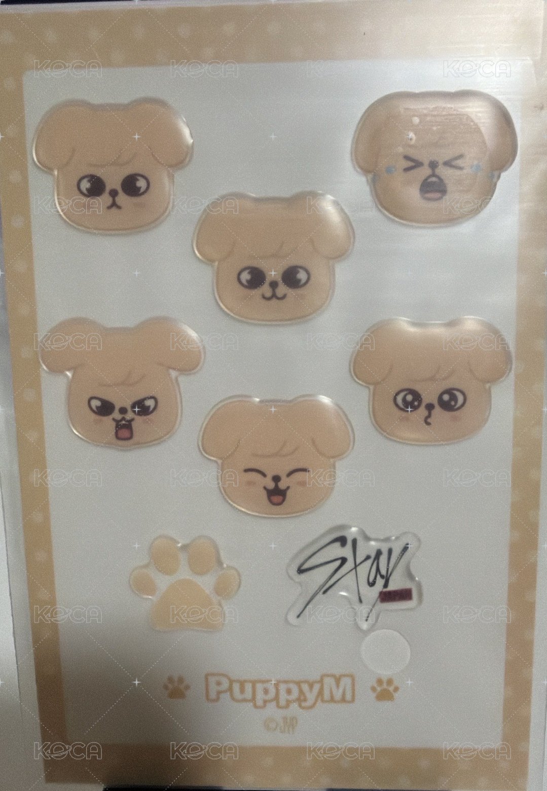 Puppy貼紙（多帶豬兔）