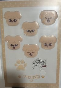 Puppy貼紙（多帶豬兔）