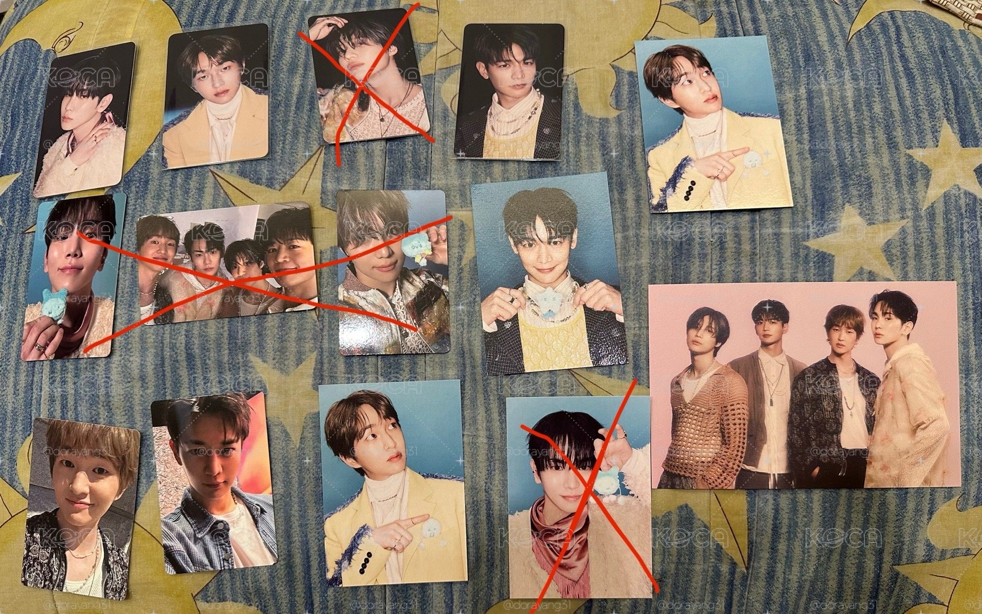 SHINee小卡/明信片/海報/NFC