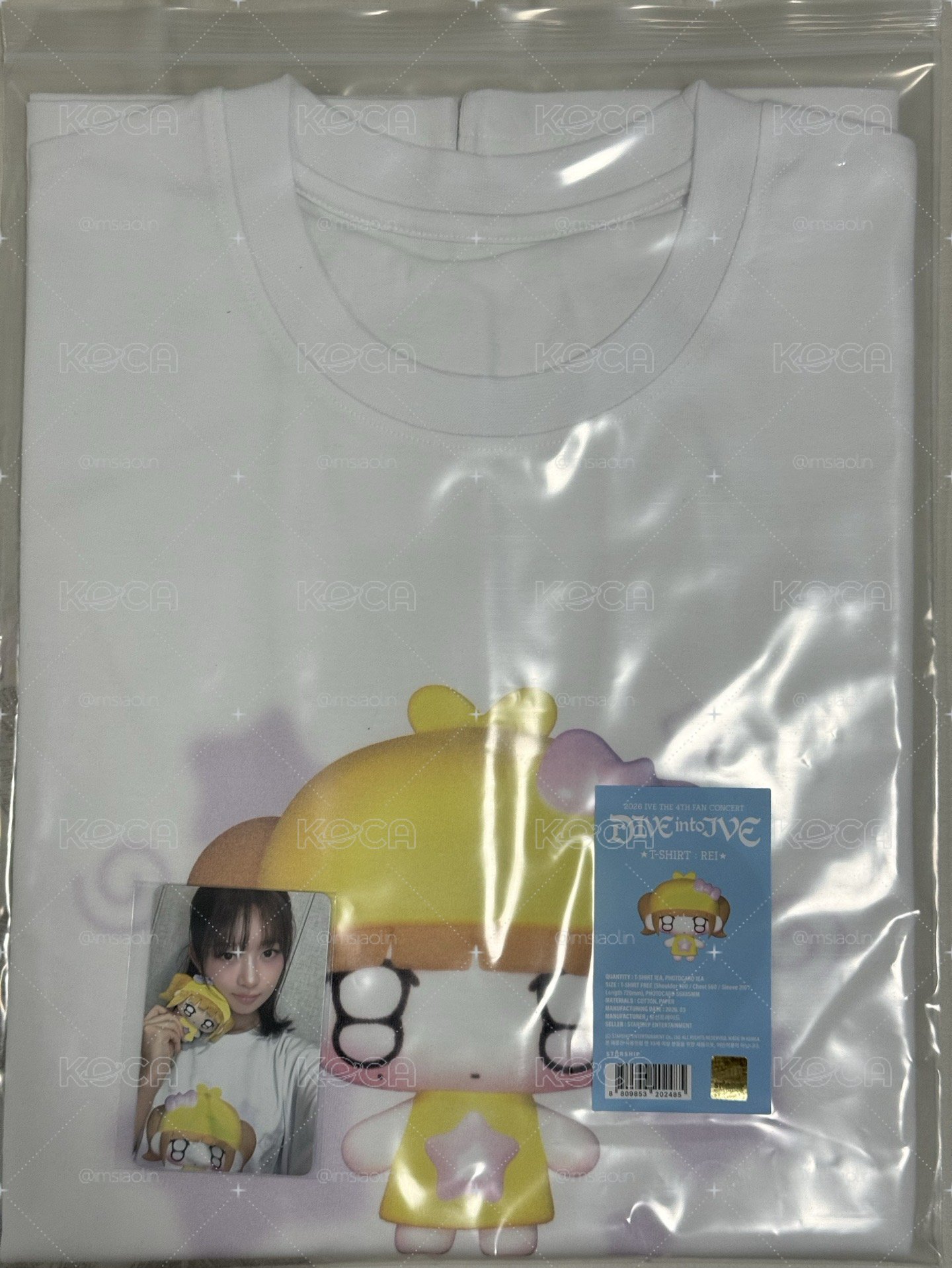 IVE FC場週 成員T 全新未拆