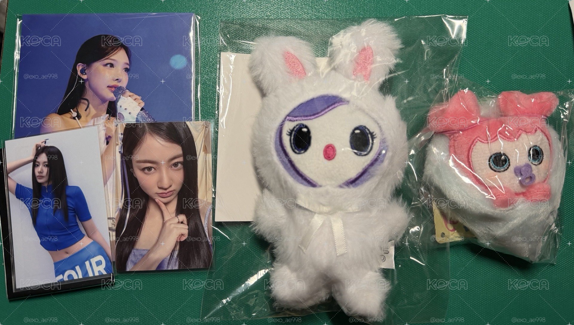 奶嘴momo+兔子紗+VIP明信片整組+快閃店滿額卡效+子瑜刮刮卡