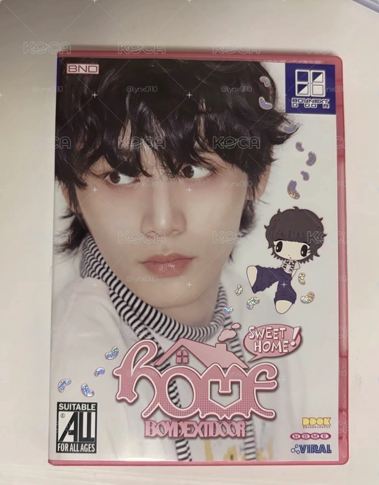 BOYNEXTDOOR HOME單封 wvs特典