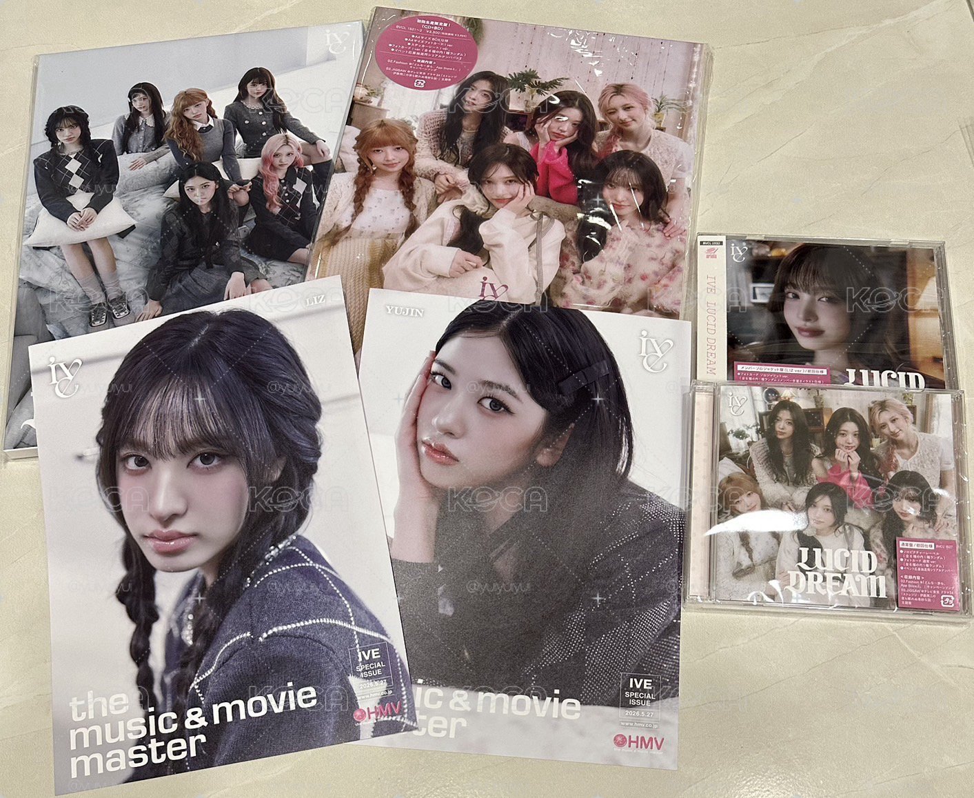LUCID DREAM 單封 通常盤 I盤 V盤 專輯 小卡 特典 HMV