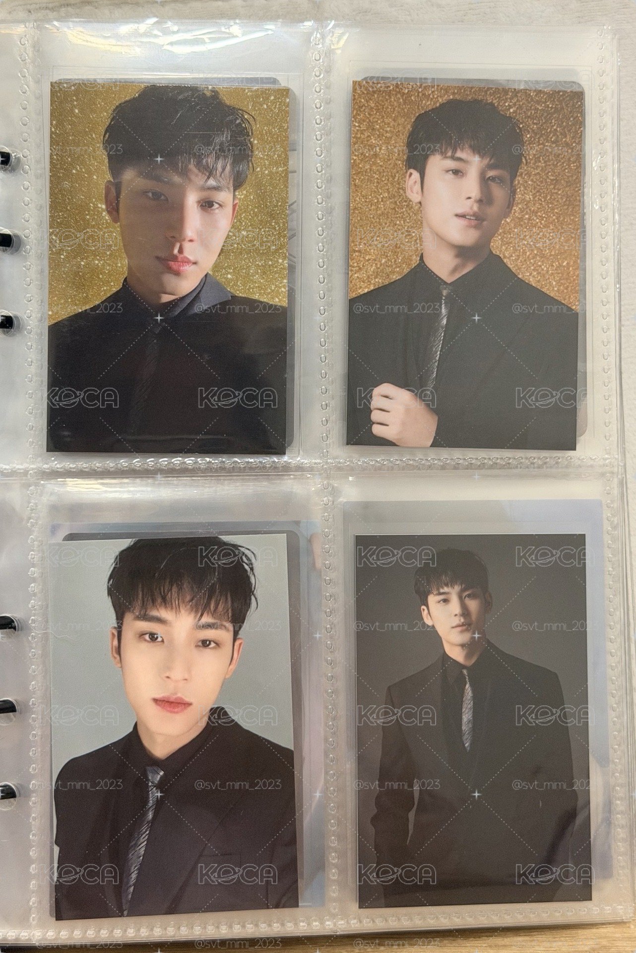 SEVENTEEN 💎生日禮盒ver.1 小卡4張 ✩ 奎