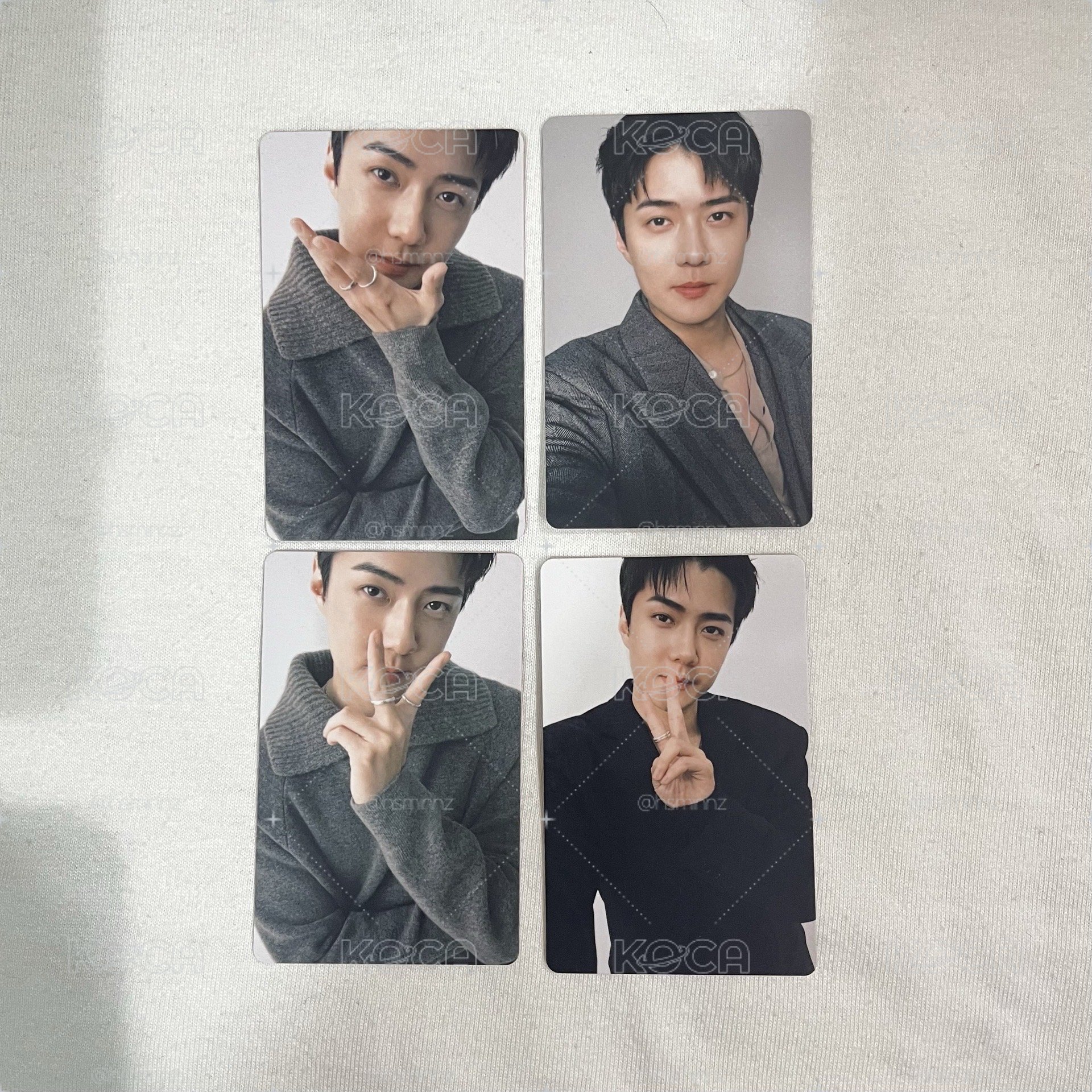 EXO Sehun 雜誌卡