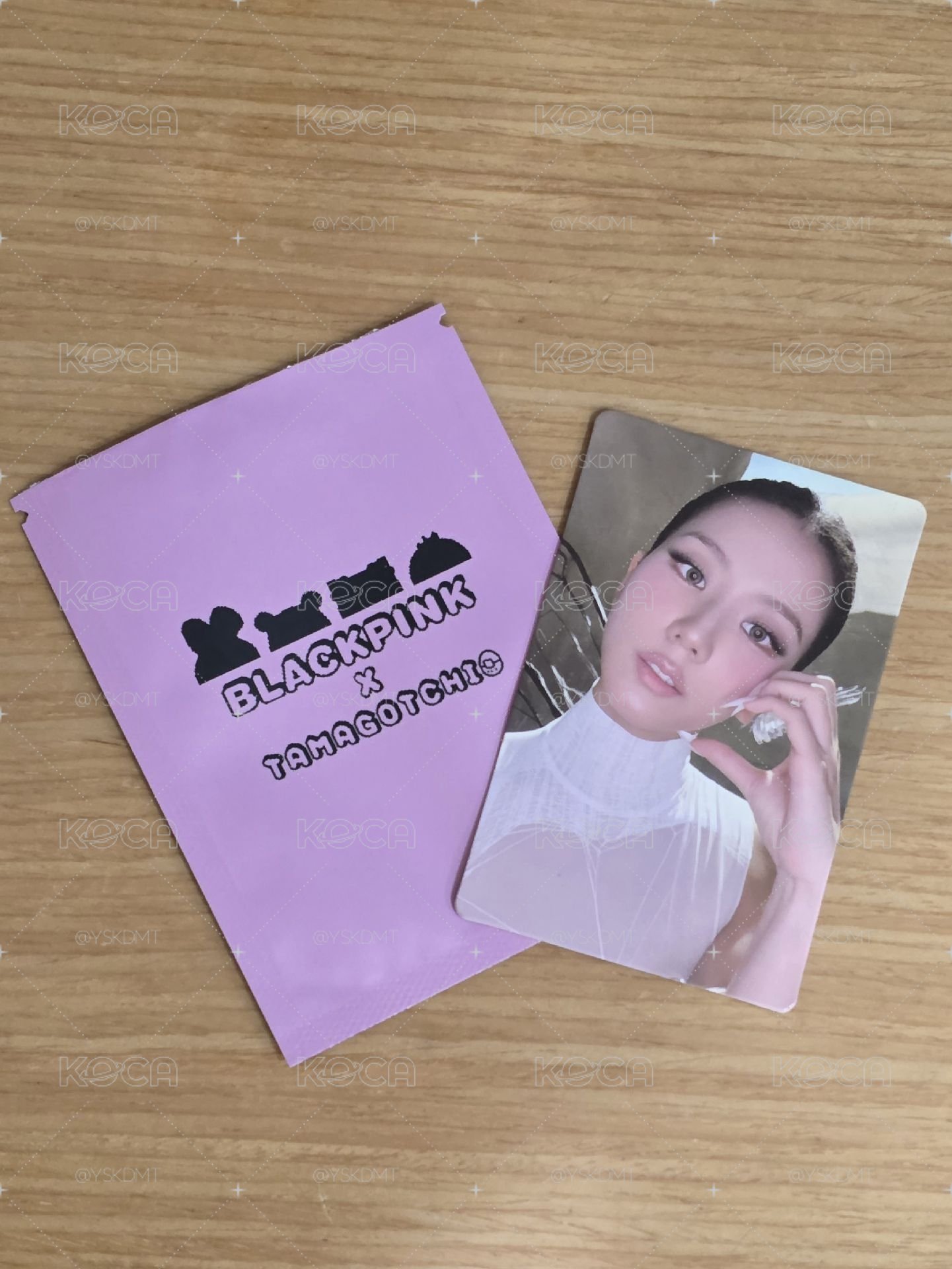 BLACKPINK x Tamagochi JISOO滿額卡