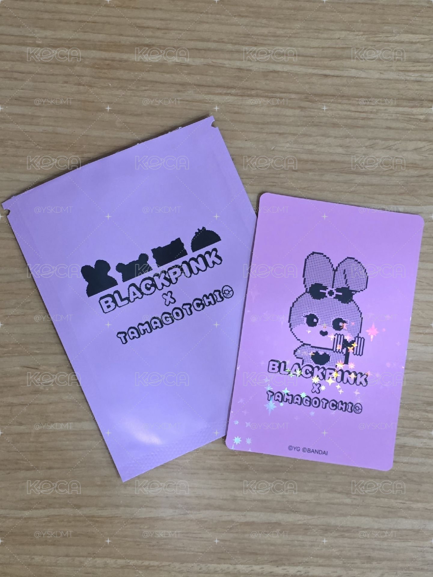 BLACKPINK x Tamagochi JISOO滿額卡
