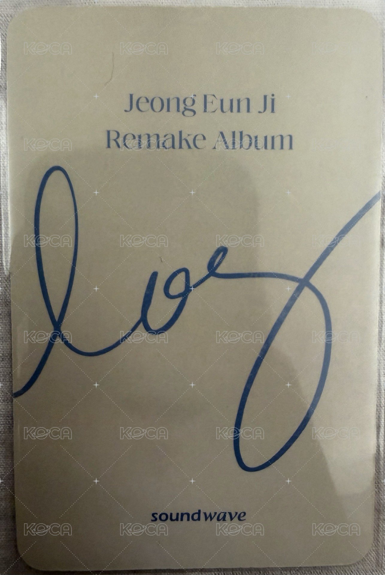 log sw 特典卡  背面