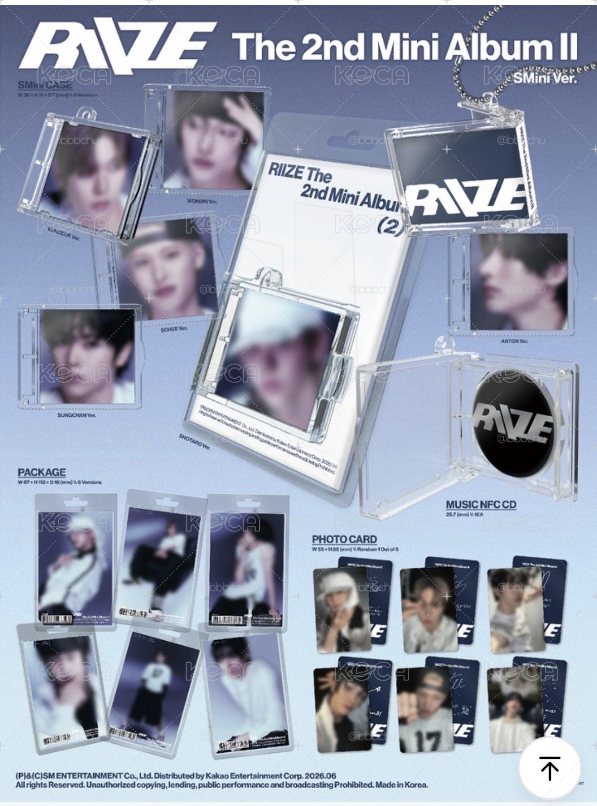 RIIZE 迷二 日通LD JC ver.