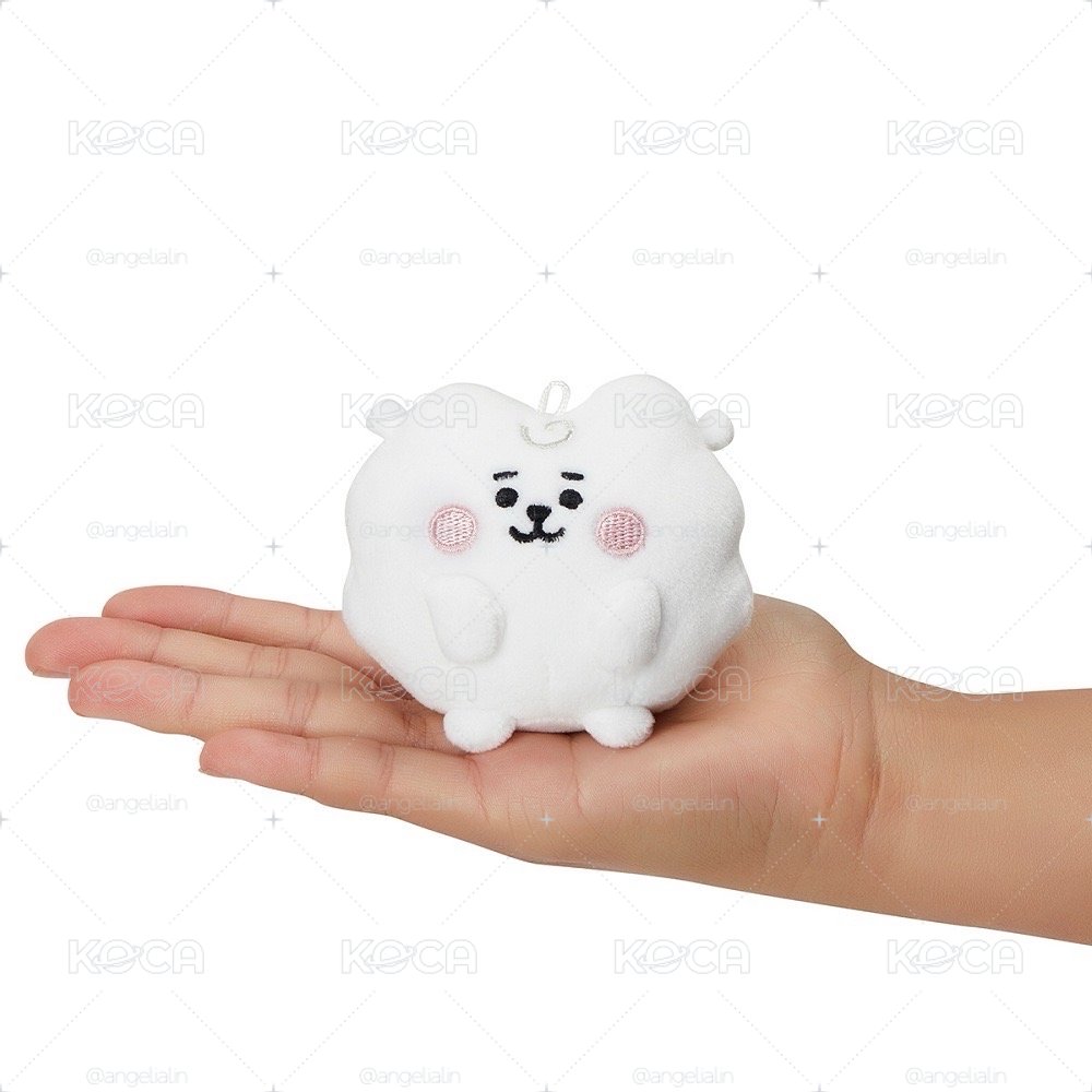 【BT21】圓形迷你絨毛玩偶（RJ）