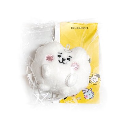 【BT21】圓形迷你絨毛玩偶（RJ）