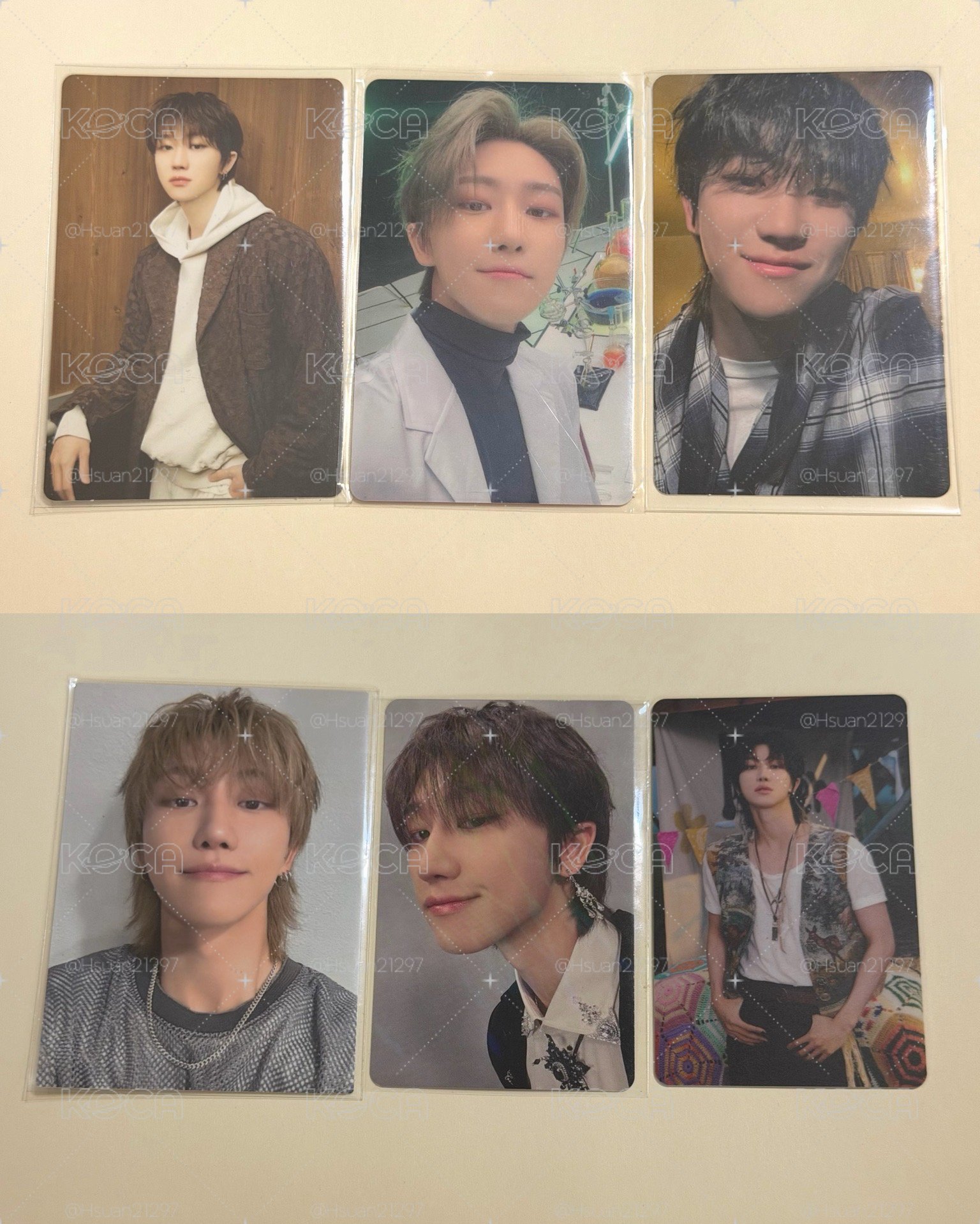 seventeen the8小卡 六張