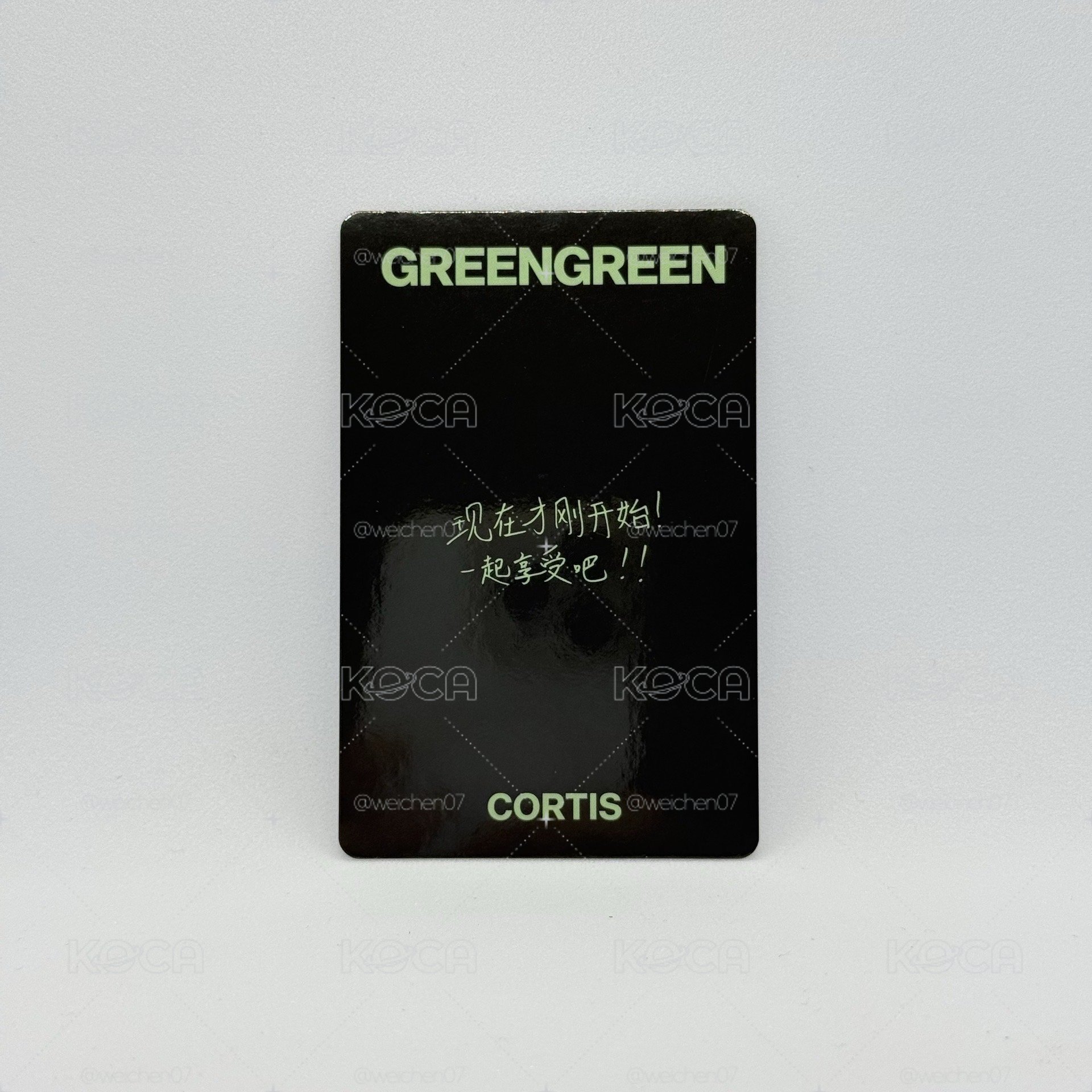 現貨 CORTIS｜趙雨凡｜一直娛 預售特典（中文卡背）