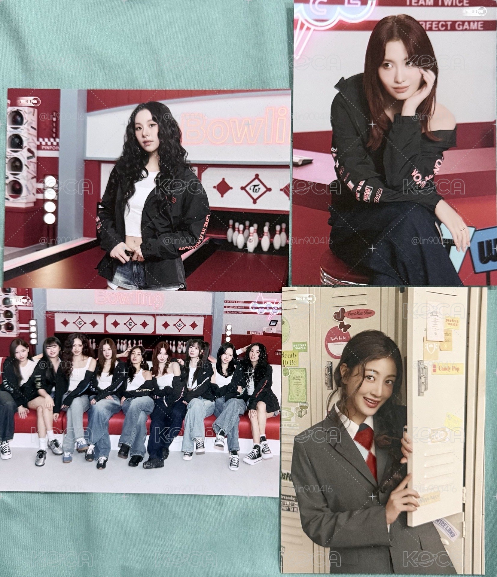 TWICE 新國立 九人 大卡 