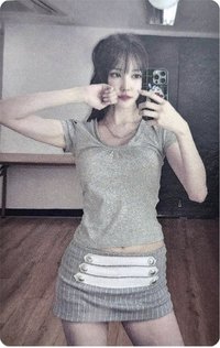 첫사랑은 저주다 jjmuze 線下 미공개 거울셀카 ver. 簽售卡 