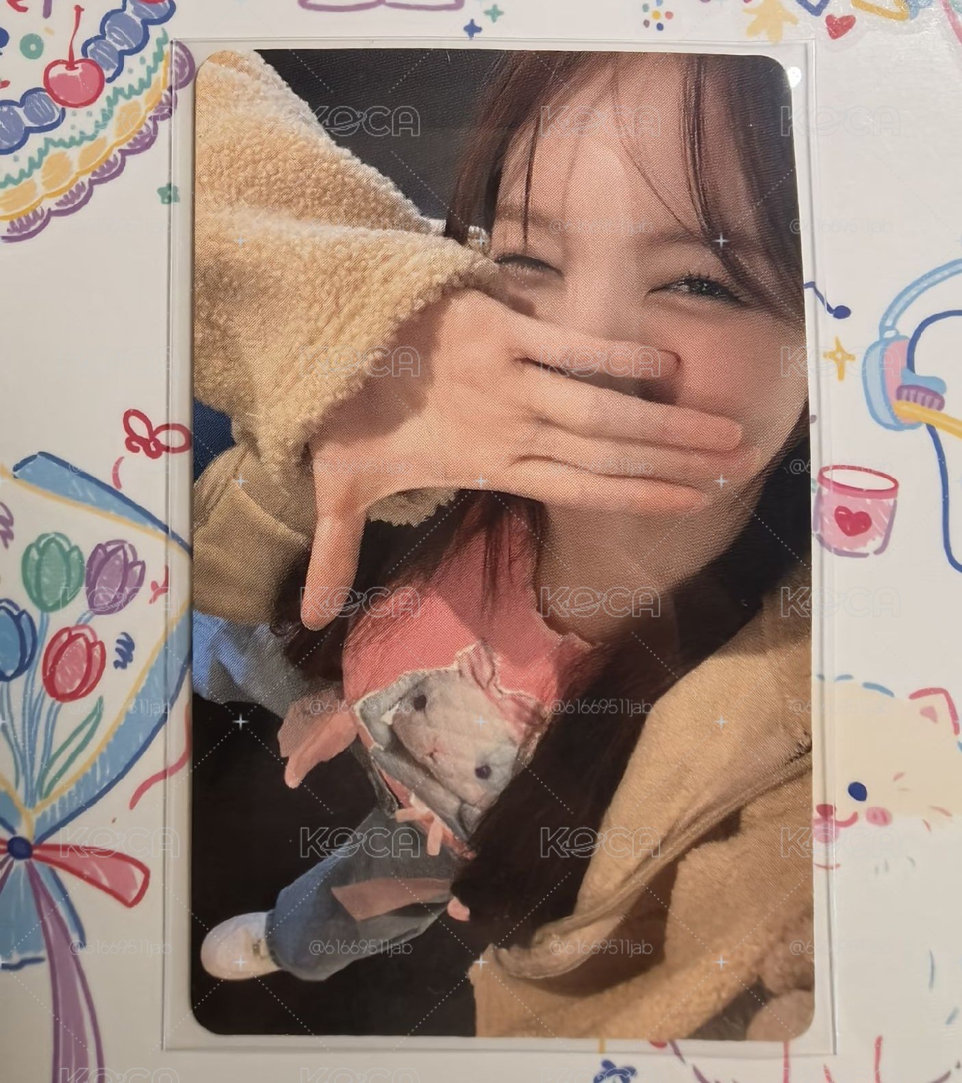 mini 13 JYP特典卡團封ver.波比兔