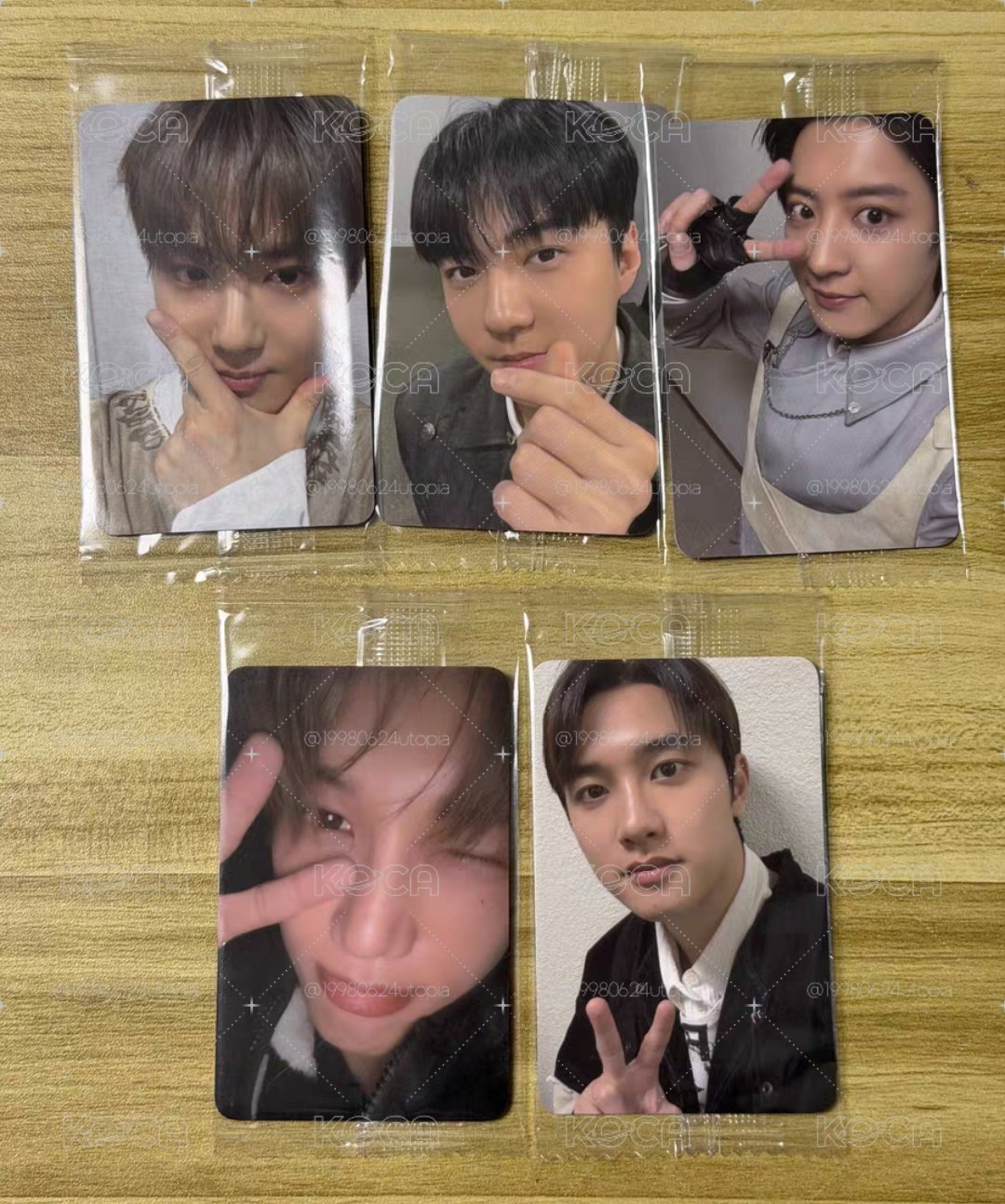 EXO K4線下合影卡