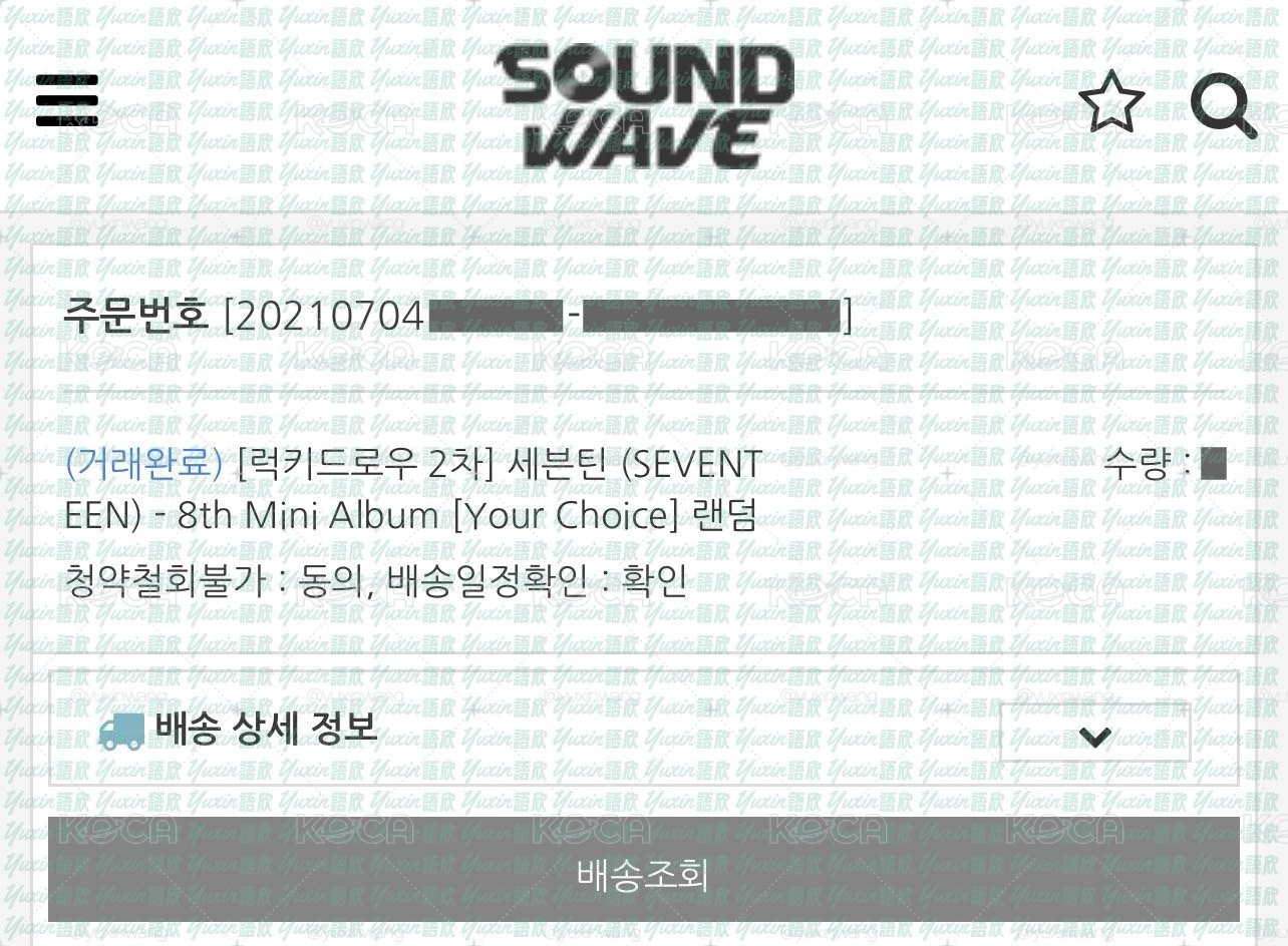 現貨✅ SEVENTEEN Your Choice 專輯 SOUNDWAVE LD 特典 小卡