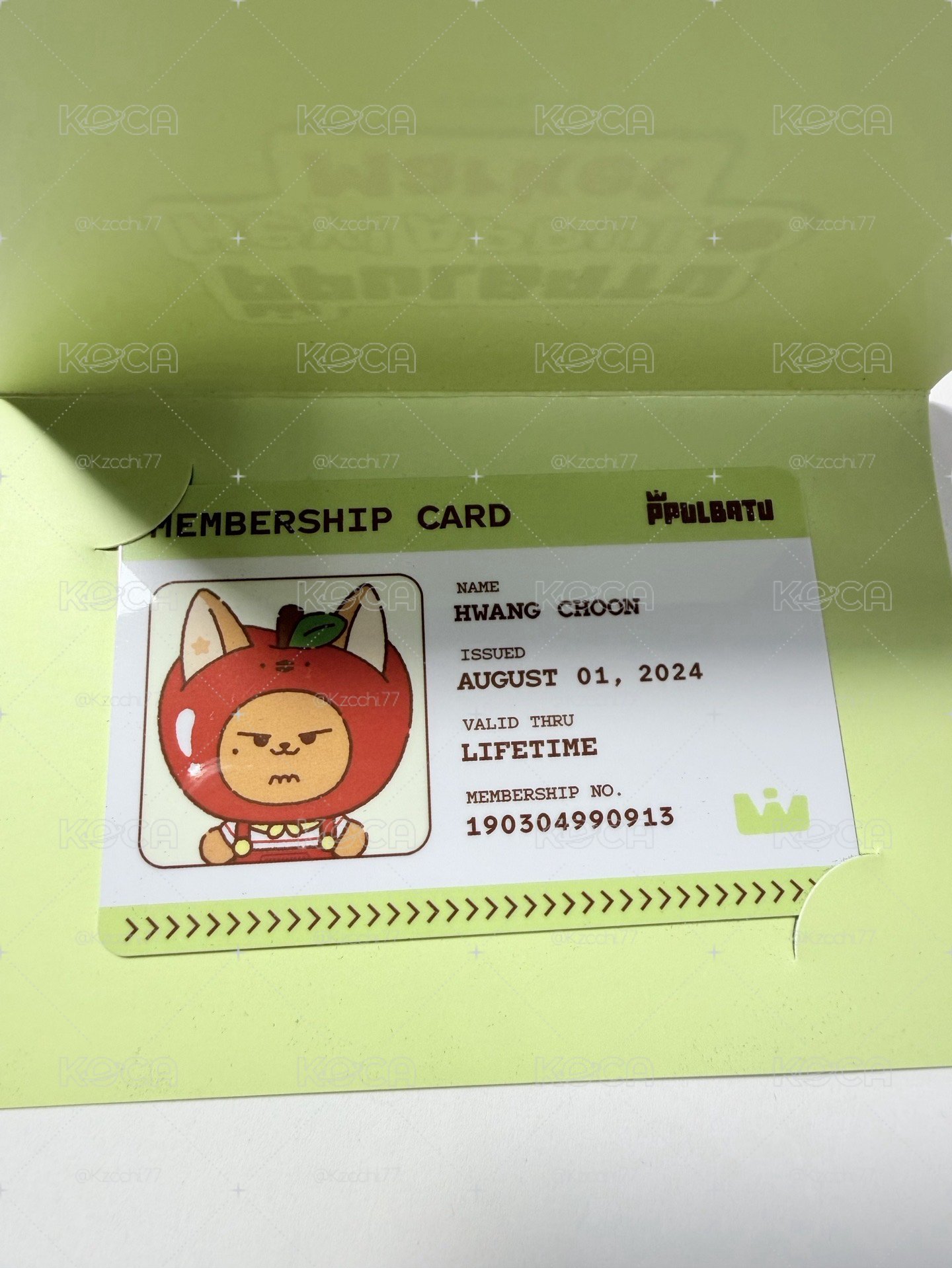 蘋果快閃店入場ID卡