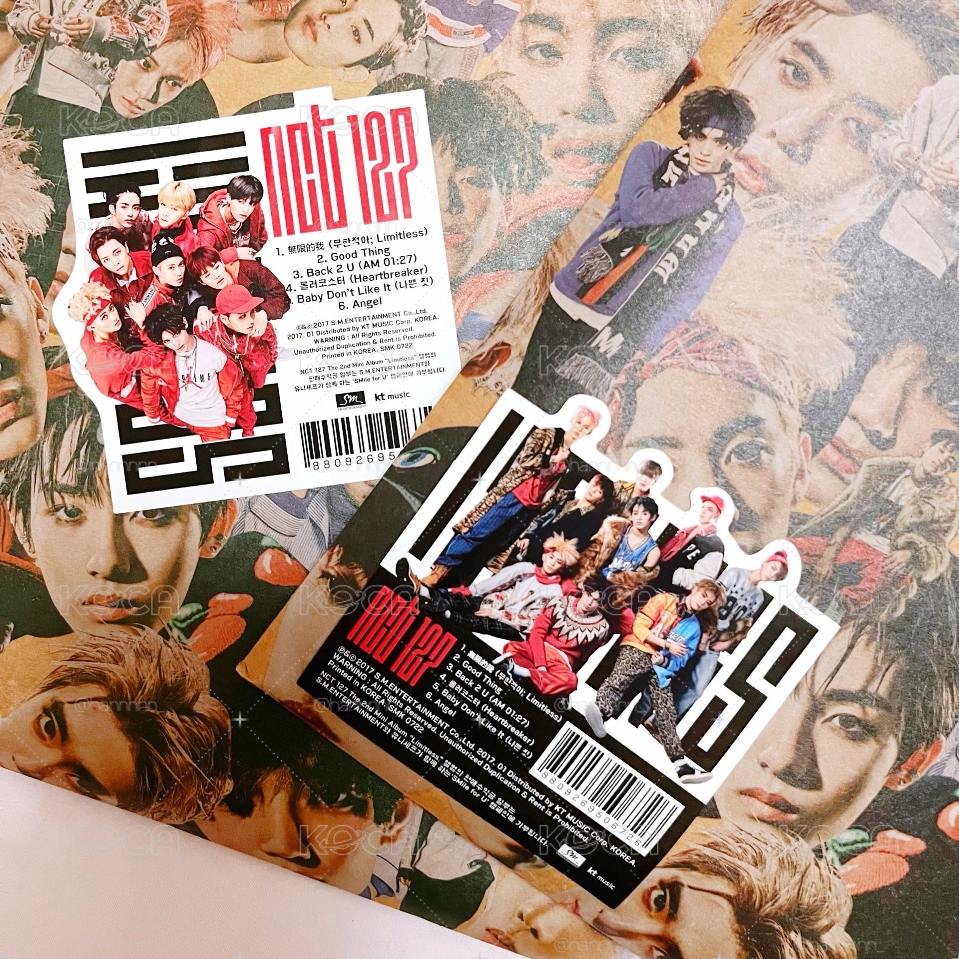 NCT 127 無限的我 空專兩版+2018夏日寫真+Winwin Regular筆記本
