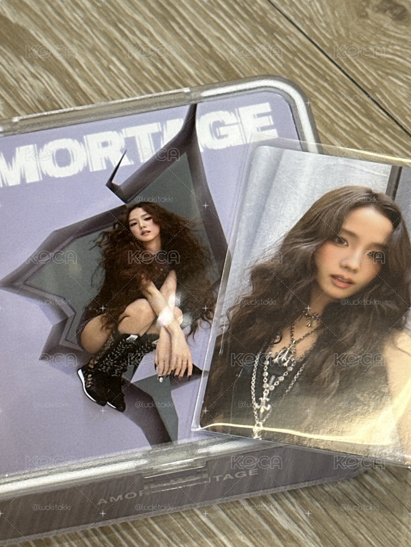 Jisoo AMORTAGE KIT專全專