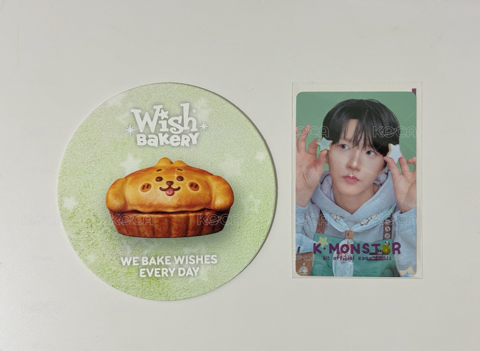 Wish Bakery 栽禧杯墊+滿額 Sion磁鐵