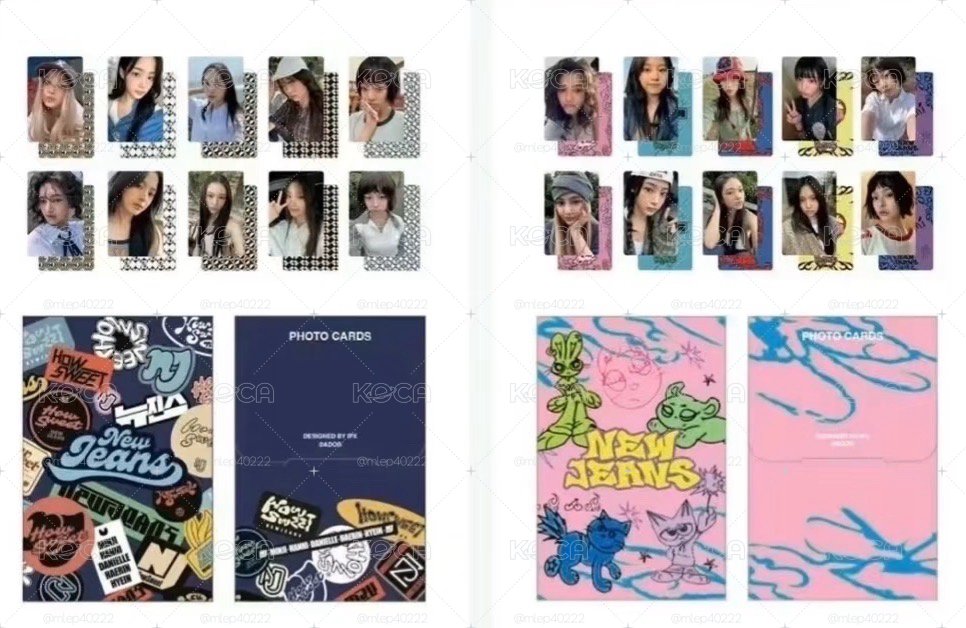 NewJeans3.0卡包小卡