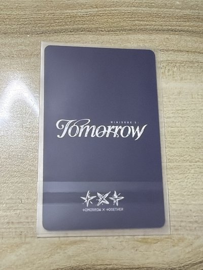 TXT 休寧凱 迷六 日咖 單封 特典卡 比心寧 愛心卡面