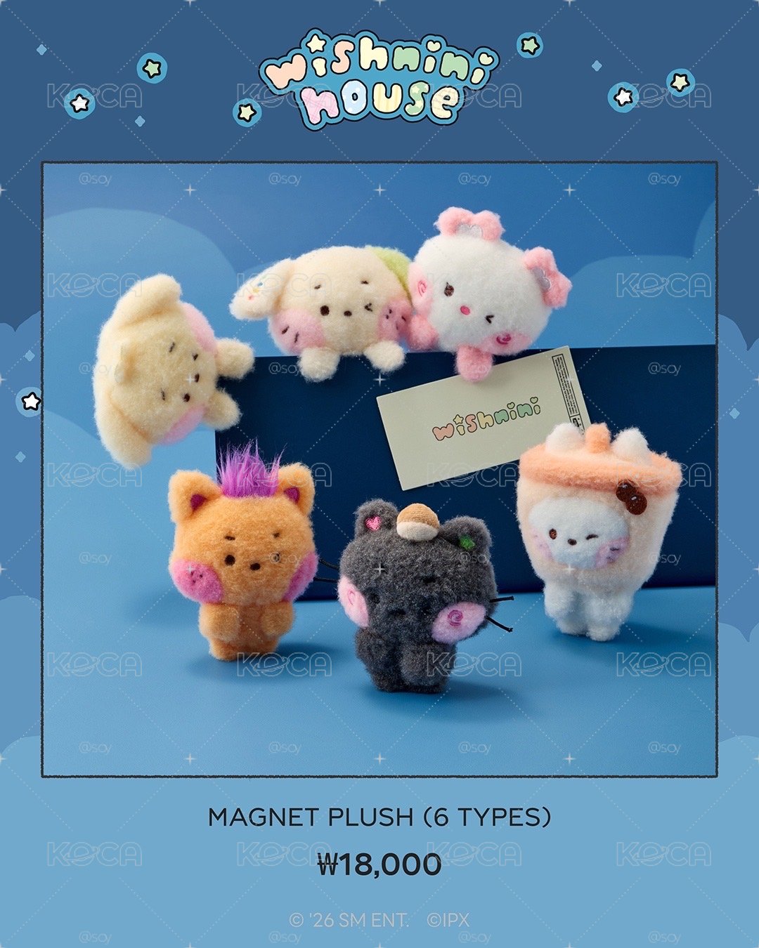 非現貨 9月出貨 WISHMINI 磁吸款/吊飾款