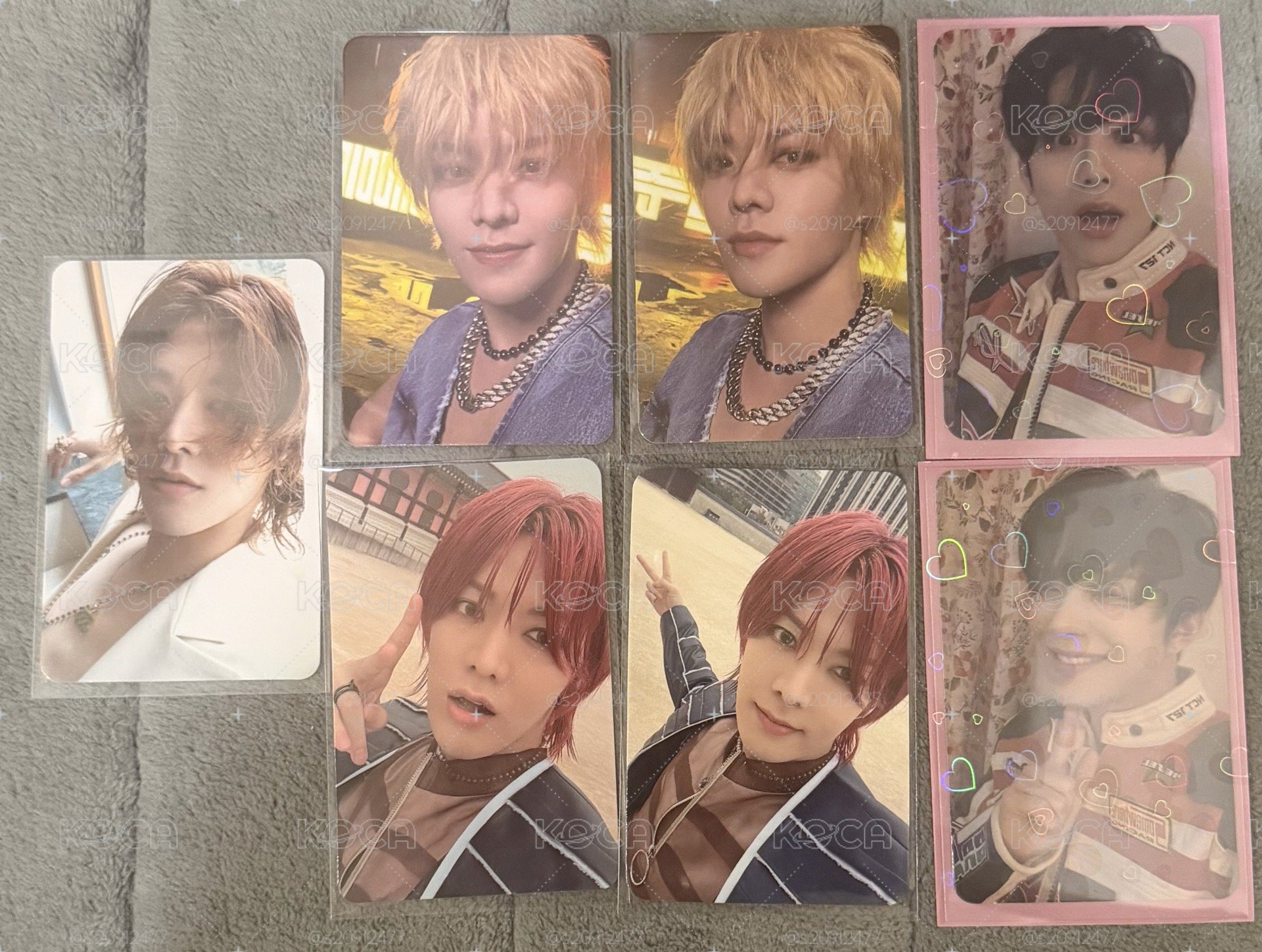 NCT Yuta 中本悠太 金廷祐 小卡 特典卡 專卡
