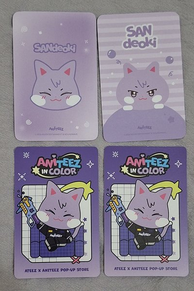 ANITEEZ IN COLOR 周邊卡