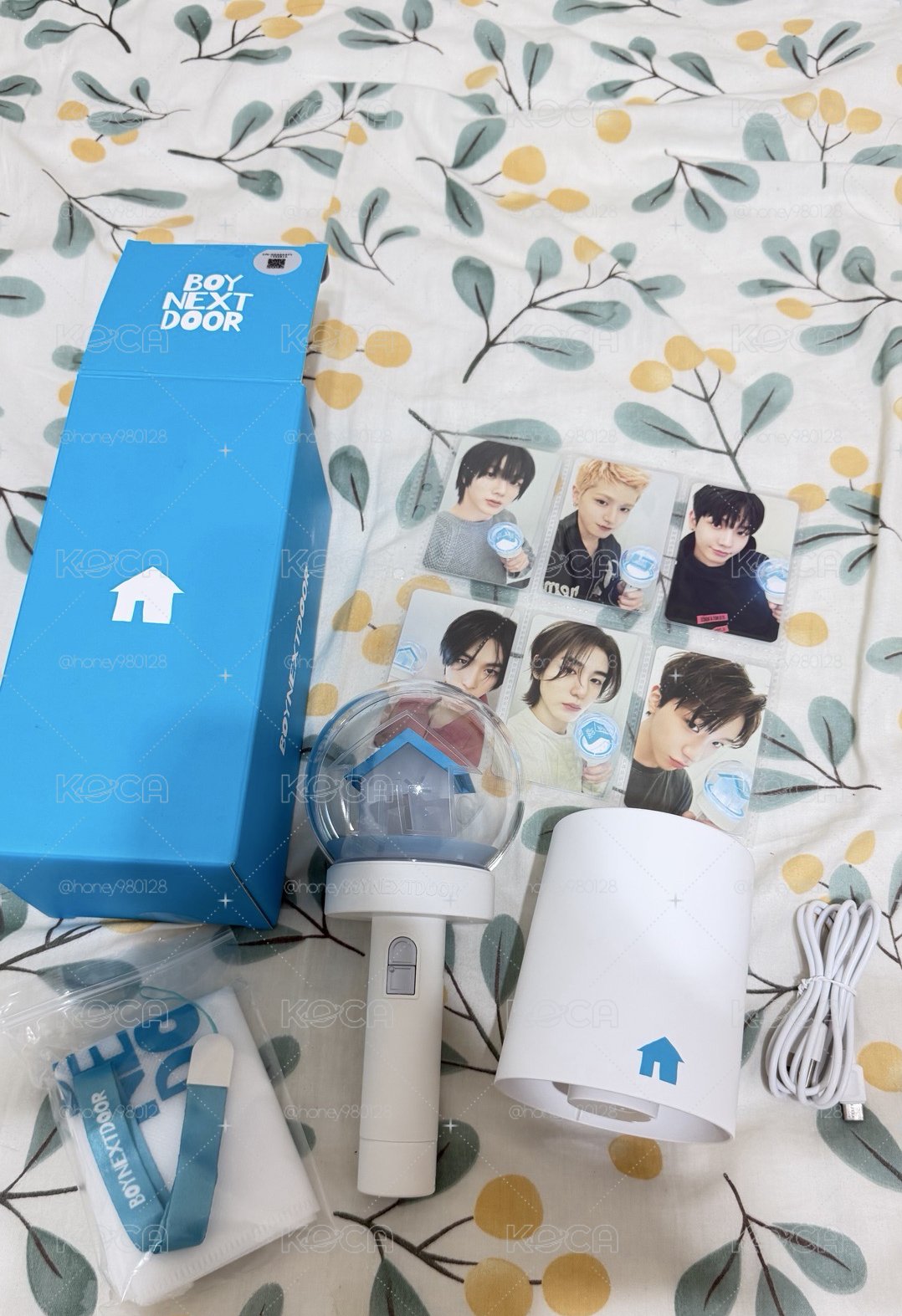 boynextdoor 手燈含手燈卡
