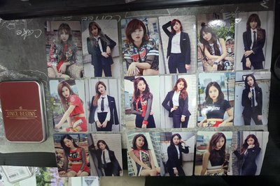 twice 早期 鐵盒小卡組 A.B.C款