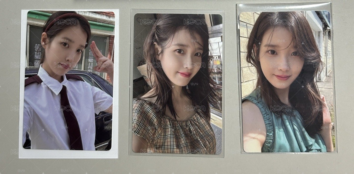 IU 花書籤3 未拆專 小卡