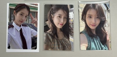 IU 花書籤3 未拆專 小卡