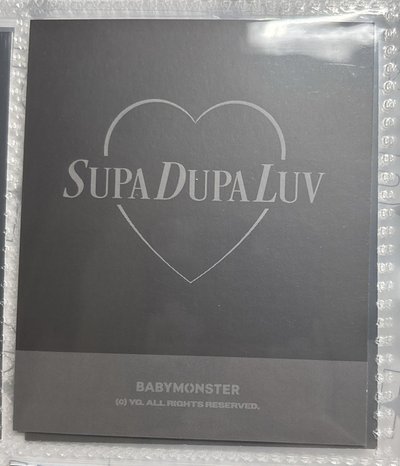 SUPA DUPA LUV 韓國 線下滿額Ver.A 滿額卡 