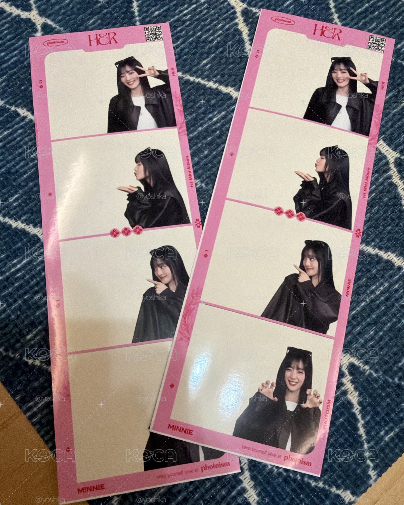 HER 米妮 人生四格 2張 Minnie 