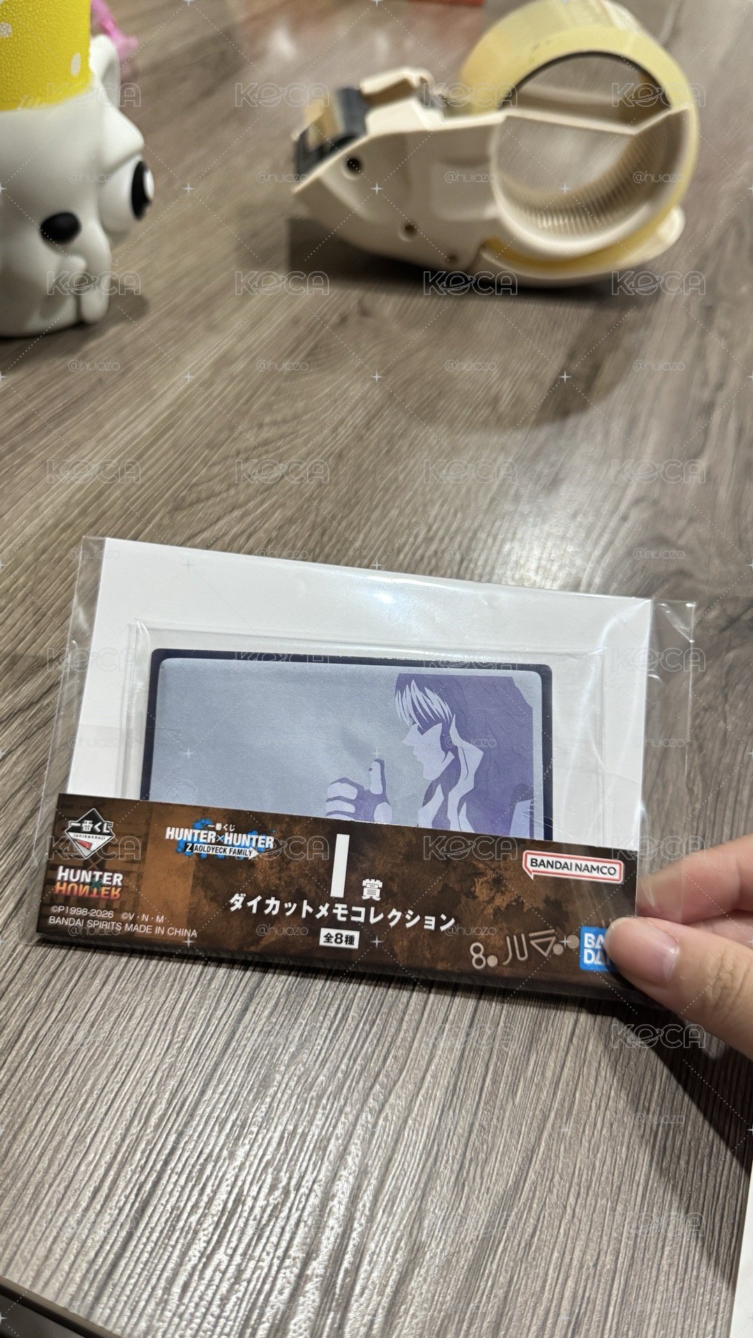 ［全新未拆］揍敵客家族一番賞 便條紙小賞