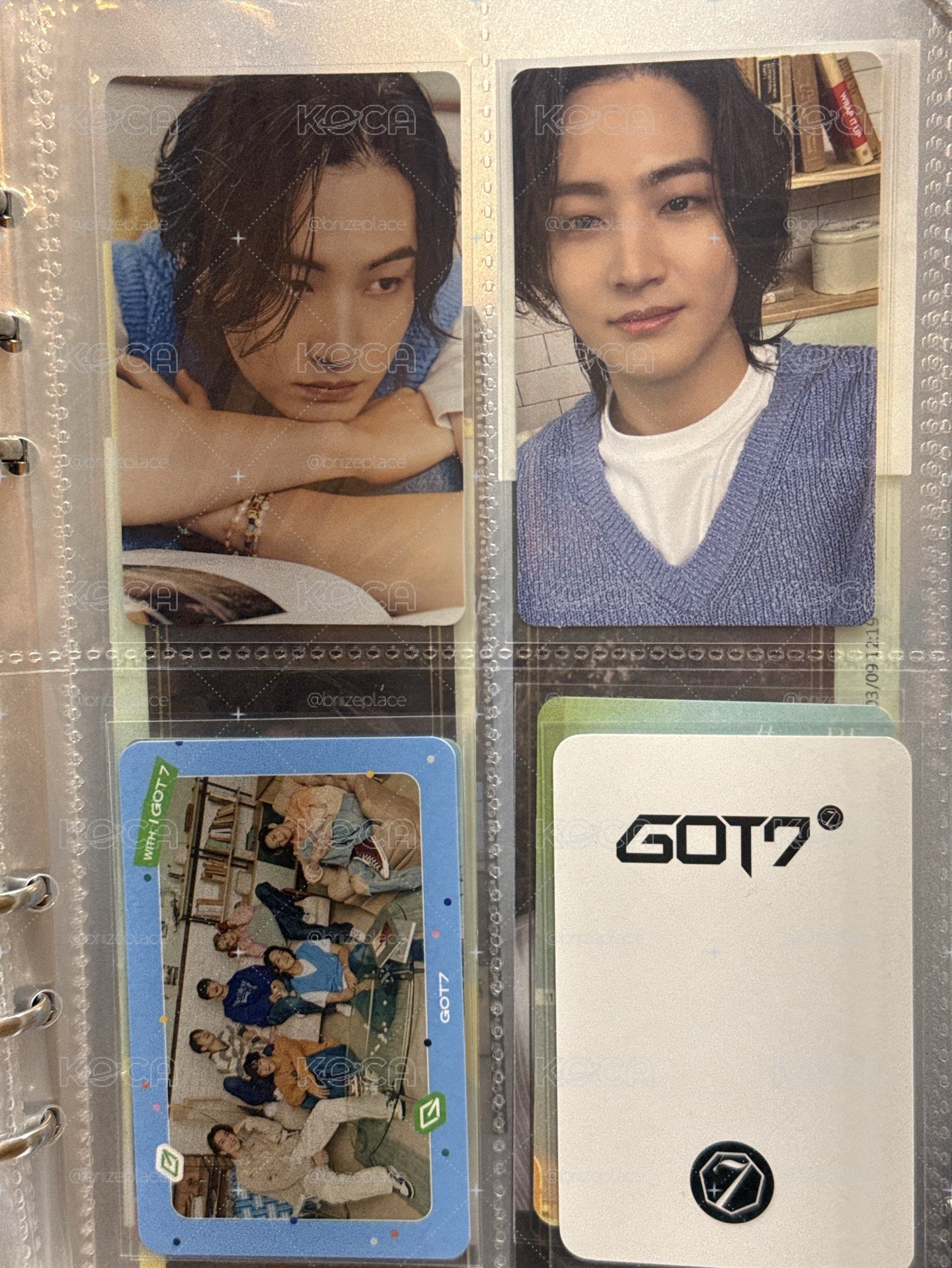 GOT7 2022 Homecoming 飯控卡3張