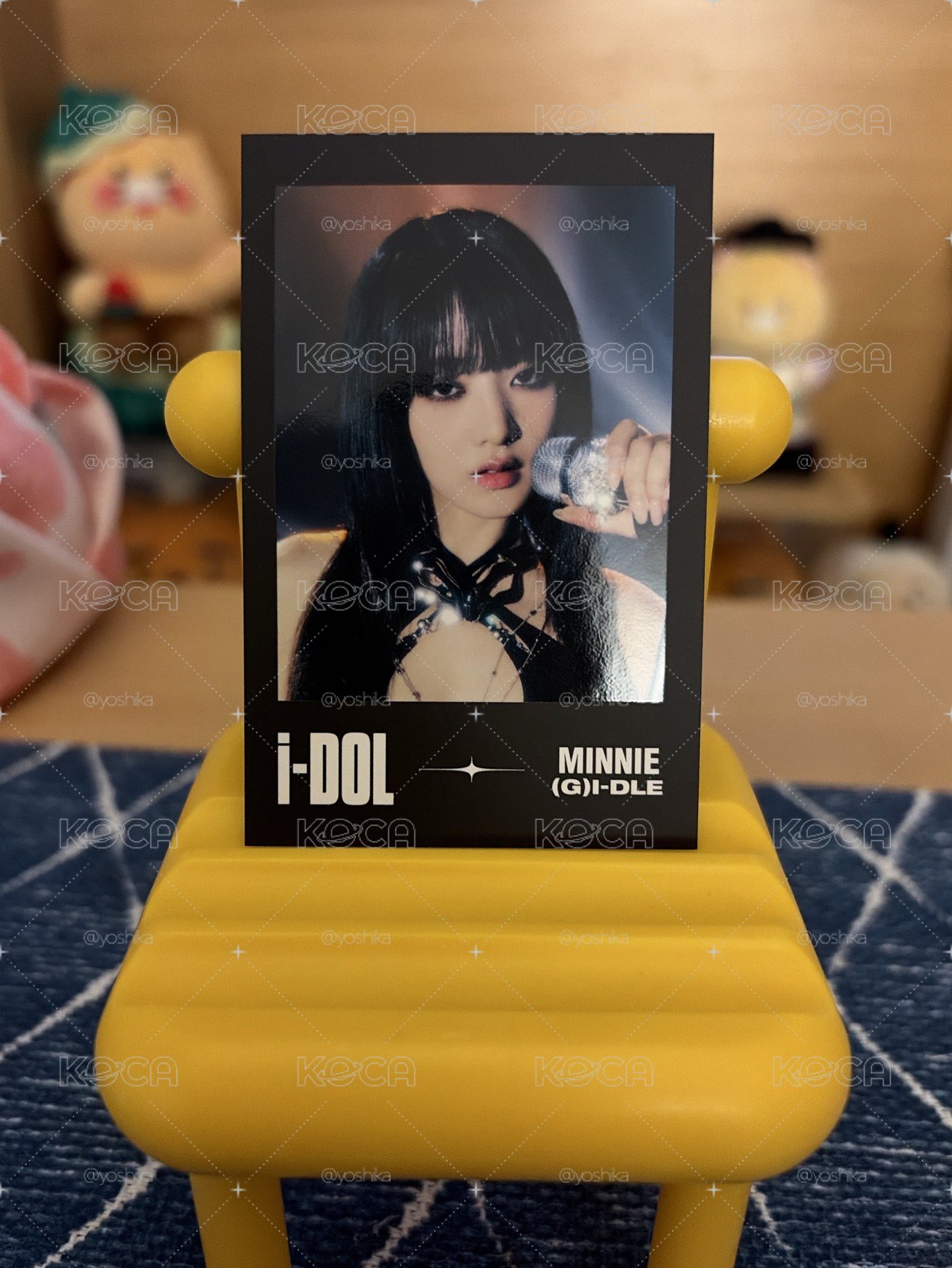 idle💜米妮 24’世巡演唱會 iDOL 周邊卡 拍立得