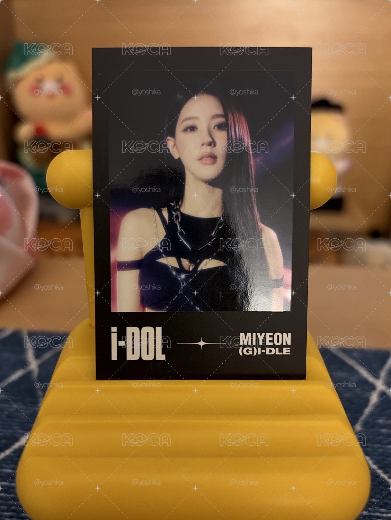 idle💜薇娟 24’世巡演唱會 iDOL 周邊卡 拍立得