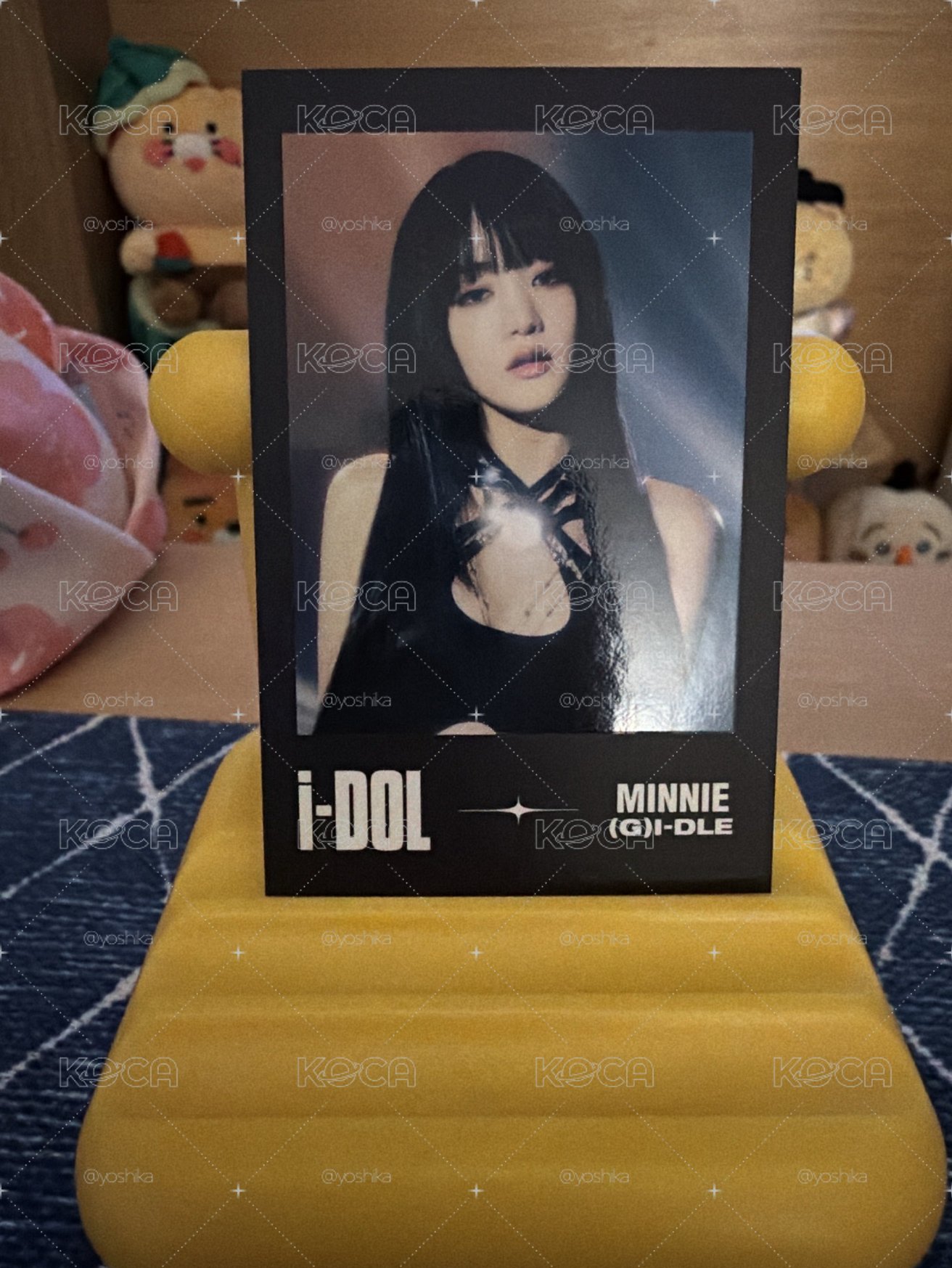 idle💜米妮 24’世巡演唱會 iDOL 周邊卡 拍立得