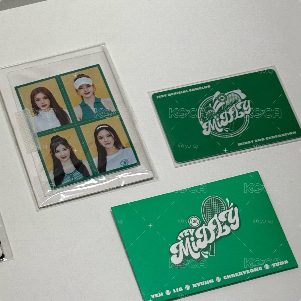 ITZY 二期會員卡、證件照