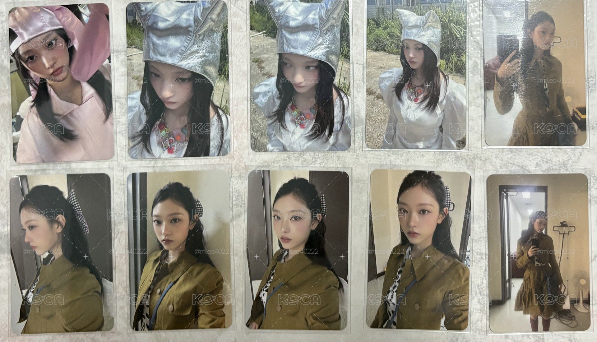 NewJeans 2025年曆小卡