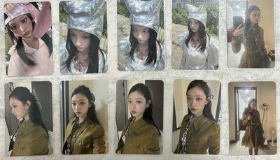 NewJeans 2025年曆小卡